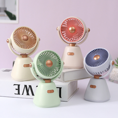 Desktop fan USB rechargeable office desktop fan student dormitory mini small fan